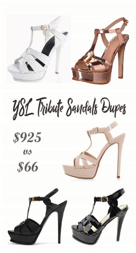 ysl tribute slide dupes|ysl tribute heels dupes.